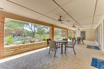 Covered patio